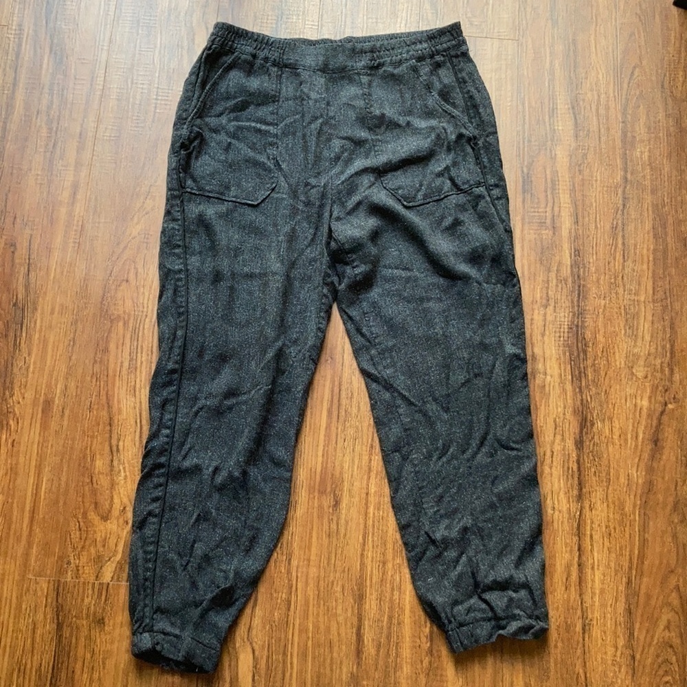 Zara cropped jogger pants size small